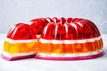 Coconut fruit cup, Refreshing and fruity, Layered jelly recipe, Exotic flavors HD wallpaper