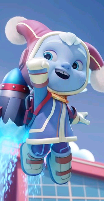 Cold Snap Action Pack, Netflix, character, animation HD phone wallpaper