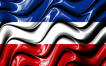 Valledupar Flag, , Cities of Colombia, South America, Day of Valledupar, Flag of Valledupar, 3D art, Valledupar, colombian cities, Valledupar 3D flag, Colombia HD wallpaper
