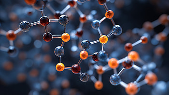 Molecular Mosaic —, Molecule, Atom, Chemistry HD wallpaper