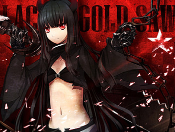 Black rock shooter, Girl, anime, Cute HD wallpaper
