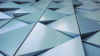 3D aluminum surface, pattern, abstract HD wallpaper