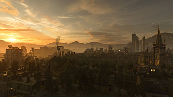 Dying Light 2: Stay Human, post apocalyptic, video game, city HD wallpaper