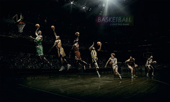 Evolution of Basketall, entertainment, other, technology, basketball, sports HD wallpaper
