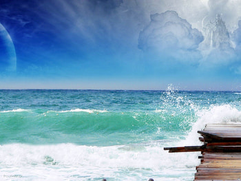 Landscape, Water, Sky, Sea HD wallpaper
