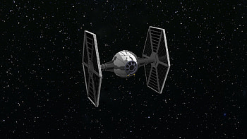 ... AlbertoMarchetti Star Wars: TIE Fighter (closeup) by AlbertoMarchetti HD wallpaper