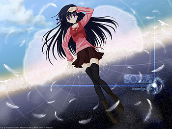 Sola, series, walls, anime, school, life counts HD wallpaper