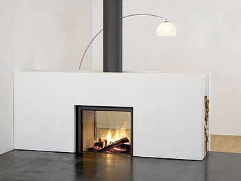 Interior, Miscellanea, Miscellaneous, Lamp, Fireplace HD wallpaper