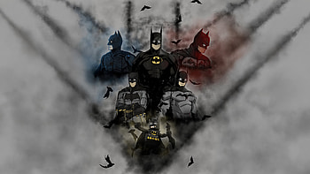 The Bat Verse, batman, superheroes, artwork, digital-art HD wallpaper