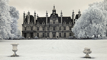Cities, France, Abandoned Castle, Chateau Miranda HD wallpaper
