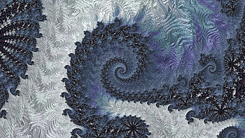 Trippy Psychedelic Fractal, trippy, psychedelic, trance, white, blue, Abstract, fractal, abstract blue HD wallpaper