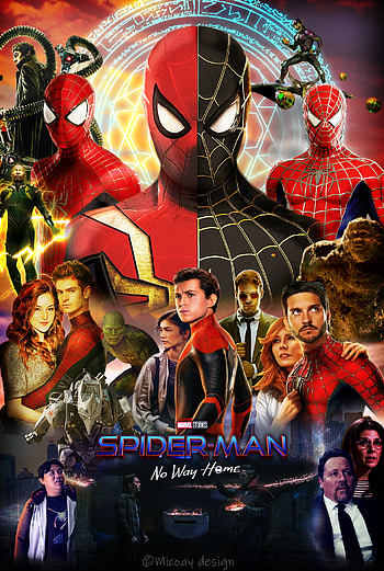 Spider-man:no way home, pelicula, arte HD phone wallpaper
