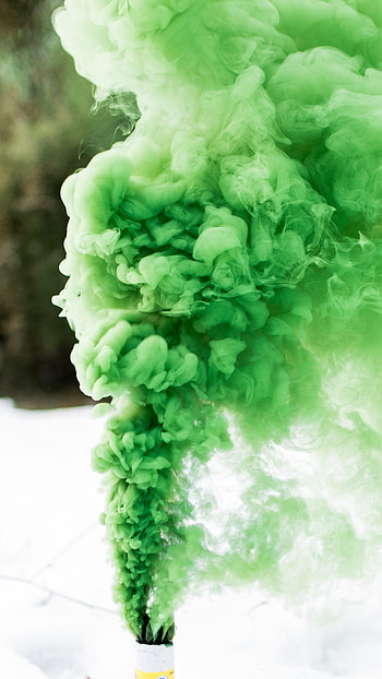 Smoke, Green, Smoked HD phone wallpaper