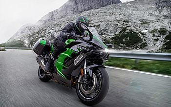 Kawasaki Ninja H2 SX SE, highway, 2022 bikes, japanese motorcycles, superbikes, Kawasaki HD wallpaper