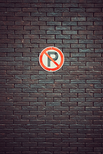 Minimalism, Wall, Sign, Parking HD phone wallpaper