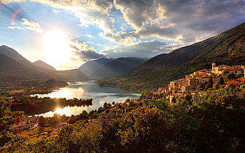 Landscape, Nature, Mountains, Lakes HD wallpaper