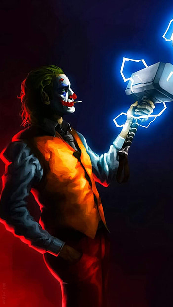 Joker, BG, thander, dark, tore, bgm HD phone wallpaper