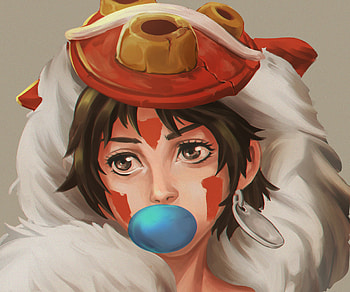 Anime, Princess Mononoke HD wallpaper