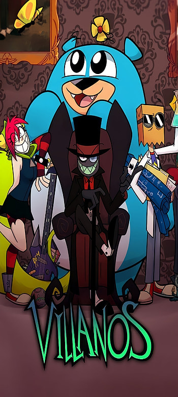 villanos, animada, art, cartoon, animado, serie HD phone wallpaper