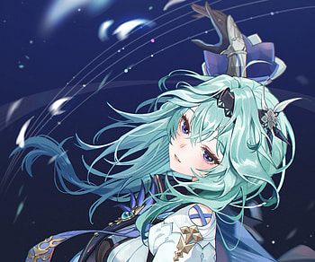 Eula Lawrence, Eula (Genshin Impact), video game, Genshin Impact HD wallpaper