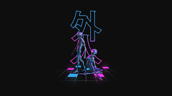 Aliens Minimal , alien, minimalism, minimalist, artist, artwork, digital-art HD wallpaper