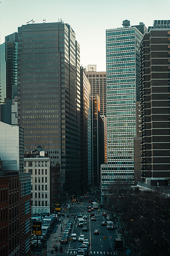 Cities, City, Building, View From Above, Megapolis, Megalopolis, Street HD phone wallpaper