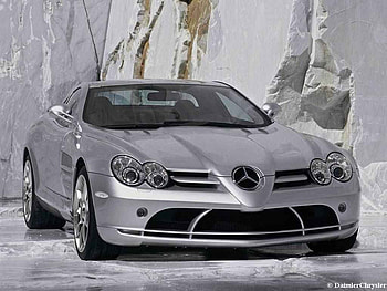 McLaren, silver, slr, mercedes HD wallpaper