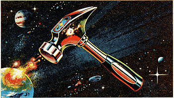 Hammer of the Cosmos — HD wallpaper