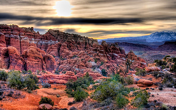 Canyons in New Mexico, Nature's beauty, Southwest landscape HD wallpaper