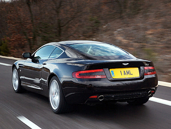 Auto, Nature, Trees, Aston Martin, Cars, Back View, Rear View, Speed, Style, Db9, 2006 HD wallpaper