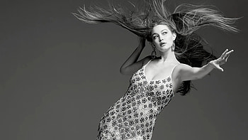 Gigi Hadid US Vogue March 2021, gigi-hadid, celebrities, girls, model, monochrome, black-and-white HD wallpaper