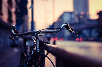 Drops, Macro, Blur, Smooth, Steering Wheel, Rudder, Bicycle HD wallpaper
