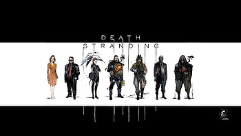 Death Stranding, Art, Striking visuals, Ambient HD wallpaper