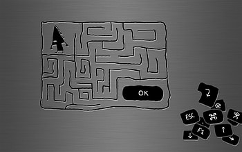 Arrow, Miscellanea, Miscellaneous, Grey, Maze HD wallpaper