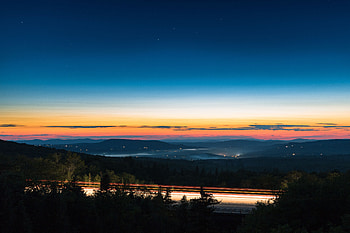Nature, Sunset, Sky, Night HD wallpaper