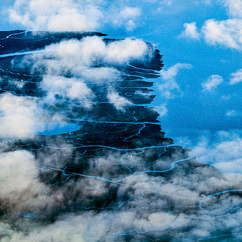 Clouds Landscape View, landscape, artist, artwork, digital-art, behance HD phone wallpaper