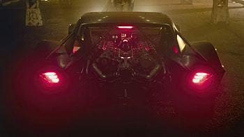 Batmobile rear view, Full , High-quality , Detailed superhero car HD wallpaper