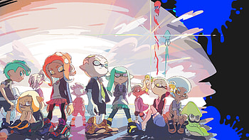 Splatoon Squad : Vibrant Ink Battle, Splatoon HD wallpaper