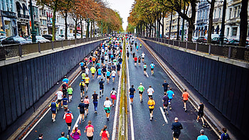 Marathon, Sports enthusiasts, Active lifestyle, Marathon race HD wallpaper