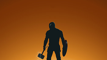 Artwork Captain America, captain-america, superheroes, behance, artwork HD wallpaper