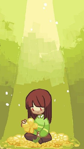 Cute Chara, undertale HD phone wallpaper