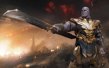 Marvel Villain, Thanos, Avengers Endgame, Marvel Universe HD wallpaper