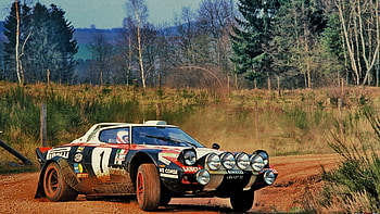 Controlled Drift, Lancia HD wallpaper