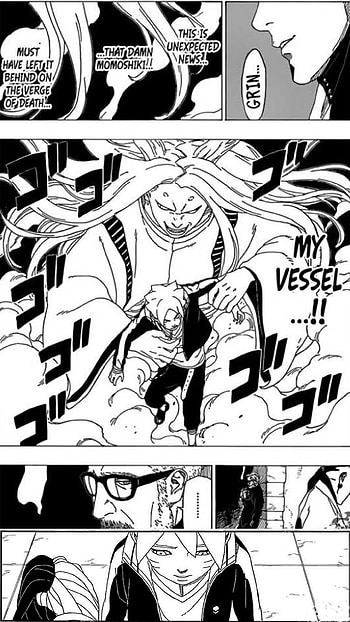 Boruto Manga Page, Momoshiki, Naruto, Manga page HD phone wallpaper