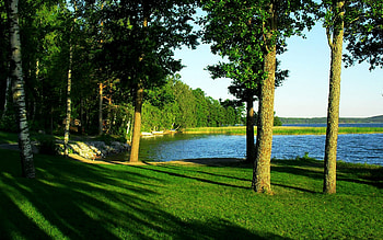 Landscape, Nature, Lakes HD wallpaper