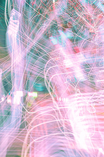 Abstract, Lines, Long Exposure, Neon, Glow HD phone wallpaper