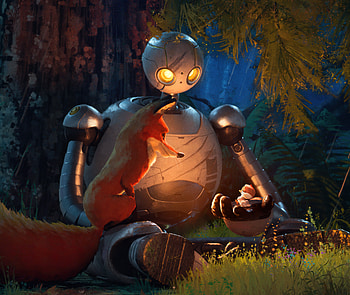 The Wild Robot Ultra, movie, The Wild Robot HD wallpaper