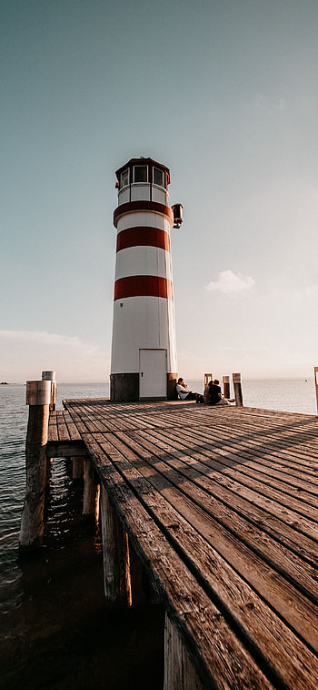 Podersdorf, Lighthouses HD phone wallpaper