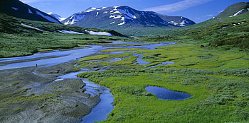 Landscape, Nature, Rivers, Mountains, Summer HD wallpaper