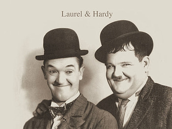 Laurel & Hardy, Classic Comedy, Laurel And Hardy, Oliver Hardy, Stan Laurel HD wallpaper